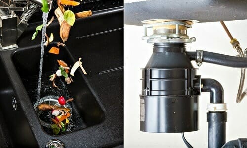 Throwing Food In Sink